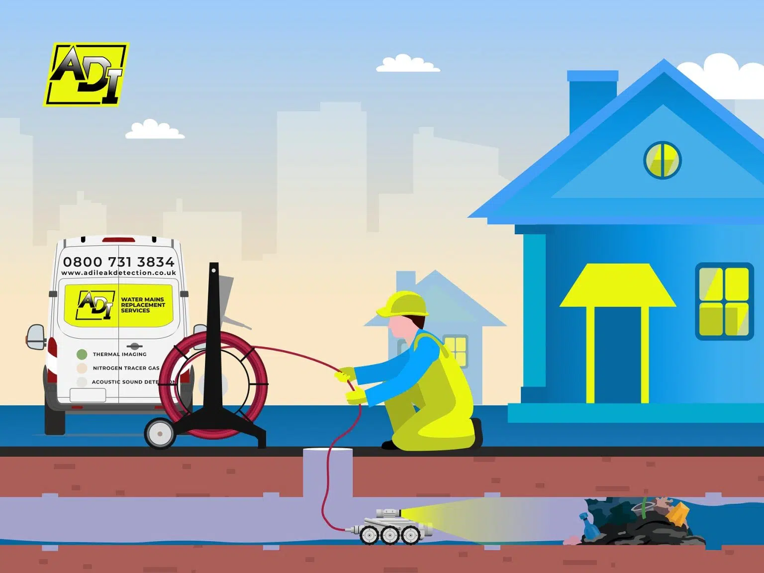 Drainage CCTV Surveys & Investigations Henley-on-Thames